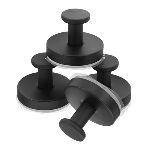 DOITOOL 4 Stück Saugnapf Wandhaken Robuste Kleiderhaken für Mäntel Hüte und Handtücher für Küche Bad Schlafzimmer und Büro Schwarz DOITOOL 4 Stück Saugnapf Wandhaken Robuste Kleiderhaken für Mäntel Hüte und Handtücher für Küche Bad Schlafzimmer und Büro Schwarz von DOITOOL