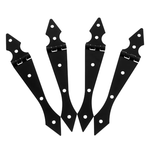 DOITOOL 4 Stück Schwere Metall türscharniere design Robuste für Scheunentore und Gartentore Leise Langlebig für Holzstrukturen und Lageranwendungen DOITOOL 4 Stück Schwere Metall türscharniere design Robuste für Scheunentore und Gartentore Leise Langlebig für Holzstrukturen und Lageranwendungen von DOITOOL