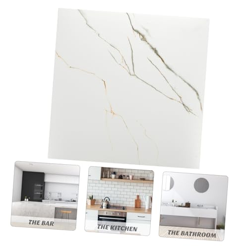DOITOOL 4 Stück Selbstklebende Marmor Bodenfliesen Aufkleber PVC Wasserfest Strapazierfähig Wohnraum Küche Bad Dekor Fliesenaufkleber Einfach Anzubringen Entfernen Wiederverwenden DOITOOL 4 Stück Selbstklebende Marmor Bodenfliesen Aufkleber PVC Wasserfest Strapazierfähig Wohnraum Küche Bad Dekor Fliesenaufkleber Einfach Anzubringen Entfernen Wiederverwenden von DOITOOL