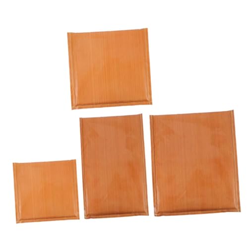 DOITOOL 4 Stück Teiliges Heat Press Kissen aus Hitzebeständigem Polyurethan Gleichmäßige Druckverteilung für Htv Transfer Geeignet für Kleidung mit Knöpfen Reißverschlüssen und Dicken von DOITOOL