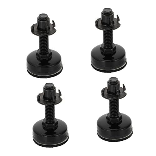 DOITOOL 4 Stück Teiliges Höhenverstellbare Möbel füße Schwarz Verstellbare Möbelstützen mit Schutzpads Stabile Tisch Stuhl nivellierer für Wohn Arbeitsbereiche rutschfest und DOITOOL 4 Stück Teiliges Höhenverstellbare Möbel füße Schwarz Verstellbare Möbelstützen mit Schutzpads Stabile Tisch Stuhl nivellierer für Wohn Arbeitsbereiche rutschfest und von DOITOOL