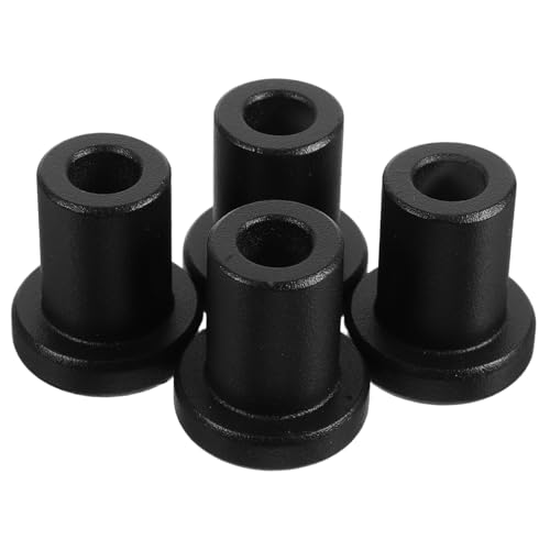 DOITOOL 4 Stück Teiliges Karbonstahl Rohrschellen für Scheunentore Langlebige Metallklemmen als Abstandshalter Einfache Montage Robustes Schiebetürbeschlag Zubehör für Schienenbefestigung von DOITOOL