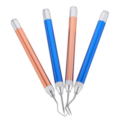 DOITOOL 4 Stück Teiliges LED Vinyl Weeder Tool mit Nadel und Haken Langlebige Aluminium Edelstahl bastelwerkzeuge zum Präzisen Entfernen von Vinylpapier für DIY Schneidearbeiten DOITOOL 4 Stück Teiliges LED Vinyl Weeder Tool mit Nadel und Haken Langlebige Aluminium Edelstahl bastelwerkzeuge zum Präzisen Entfernen von Vinylpapier für DIY Schneidearbeiten von DOITOOL