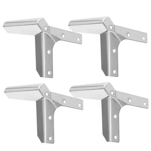 DOITOOL 4 Stück Teiliges Metallmöbelfüße Praktische Möbelbeine für Sofa Schrank und Couchtisch Höhe Stabil und Langlebig Verleiht Möbeln von DOITOOL