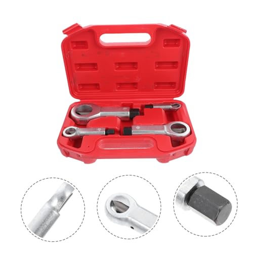 DOITOOL 4 Stück Teiliges Multifunktions mutternsprenger Stahl Rostbeständiger Robuster Nut Splitter Separator für Beschädigte und Festsitzende Muttern Geeignet für Schraubenschlüssel und DOITOOL 4 Stück Teiliges Multifunktions mutternsprenger Stahl Rostbeständiger Robuster Nut Splitter Separator für Beschädigte und Festsitzende Muttern Geeignet für Schraubenschlüssel und von DOITOOL
