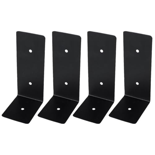 DOITOOL 4 Stück Teiliges Regalwinkel Schwarzem Eisen mit Schrauben Eckstreben für Wandmontage Vielseitige Regalträger für Bücherregale Küchen Arbeitszimmer und Garten DOITOOL 4 Stück Teiliges Regalwinkel Schwarzem Eisen mit Schrauben Eckstreben für Wandmontage Vielseitige Regalträger für Bücherregale Küchen Arbeitszimmer und Garten von DOITOOL