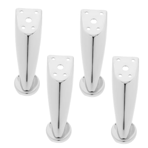 DOITOOL 4 Stück Teiliges Robuste Metallmöbelfüße Höhe Schwere Couch und Tischbeine Stabile Stahlfüße für Sofa Schrank Dresser Bank Kratzfest und Langlebig von DOITOOL