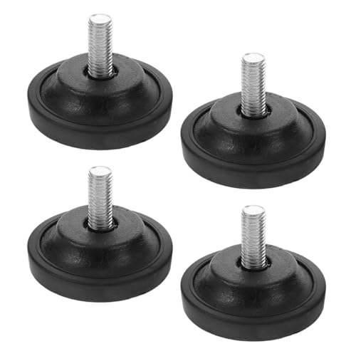 DOITOOL 4 Stück Teiliges Set Leveling Feet Einstellbare Pads für Fitnessgeräte Tische und Stühle rutschfest Vibrationsdämpfend Installieren für Unebene Oberflächen DOITOOL 4 Stück Teiliges Set Leveling Feet Einstellbare Pads für Fitnessgeräte Tische und Stühle rutschfest Vibrationsdämpfend Installieren für Unebene Oberflächen von DOITOOL