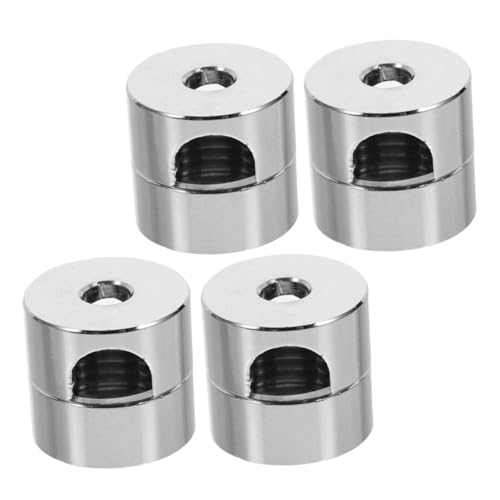 DOITOOL 4 Stück Teiliges Swag Haken für Deckenlampen Langlebiger Aluminium Drahtklemme Dekorative Lampenaufhängung für Textilkabel Vielseitig Einsetzbar zur Sicheren Befestigung von von DOITOOL