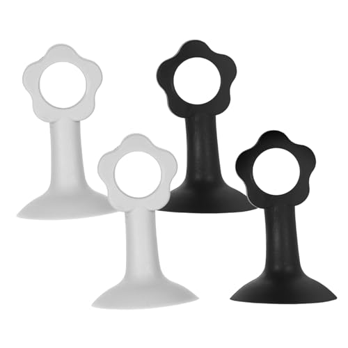 DOITOOL 4 Stück Teiliges Türgriff Wandschutzset aus Flexiblem Silikon Stoßdämpfend Geräuscharm Selbsthaftend Geeignet für Türknäufe Verhindert Wandbeschädigung und Schützt Türgriff bei DOITOOL 4 Stück Teiliges Türgriff Wandschutzset aus Flexiblem Silikon Stoßdämpfend Geräuscharm Selbsthaftend Geeignet für Türknäufe Verhindert Wandbeschädigung und Schützt Türgriff bei von DOITOOL