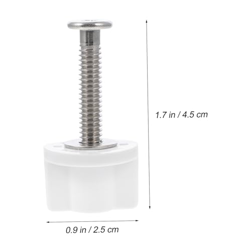 DOITOOL 4 Stück Teiliges Wc Sitz Befestigungsset Edelstahl Schrauben Toilettensitz Montageschrauben Ersatzteile für Stabile Toilettensitz Befestigung und Langlebige Rostschutzfunktion DOITOOL 4 Stück Teiliges Wc Sitz Befestigungsset Edelstahl Schrauben Toilettensitz Montageschrauben Ersatzteile für Stabile Toilettensitz Befestigung und Langlebige Rostschutzfunktion von DOITOOL