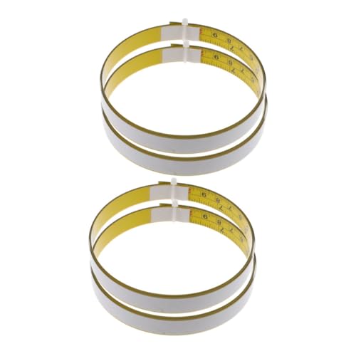 DOITOOL 4 Stück Teiliges selbstklebendes Stahlmaßband mit stark haftender Rückseite doppelseitigem Lineal langlebig und präzise für Holzarbeiten und Heimwerkerprojekte DOITOOL 4 Stück Teiliges selbstklebendes Stahlmaßband mit stark haftender Rückseite doppelseitigem Lineal langlebig und präzise für Holzarbeiten und Heimwerkerprojekte von DOITOOL