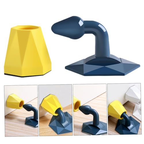 DOITOOL 4 Stück Türstopper mit Starker Boden Saugfunktion Silikon Türhalter ohne Bohren für Haustiere und Schützt und Laminatböden DOITOOL 4 Stück Türstopper mit Starker Boden Saugfunktion Silikon Türhalter ohne Bohren für Haustiere und Schützt und Laminatböden von DOITOOL