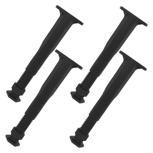 DOITOOL 4 Stück Verstellbare Möbelbeine Möbelstützfüße Schwarz Möbelbeine Ersatz Tischbeine Schrankfüße Stuhl und Couchbeine Möbelzubehör Langlebig und Stabil DOITOOL 4 Stück Verstellbare Möbelbeine Möbelstützfüße Schwarz Möbelbeine Ersatz Tischbeine Schrankfüße Stuhl und Couchbeine Möbelzubehör Langlebig und Stabil von DOITOOL