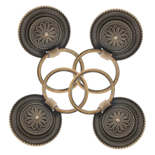 DOITOOL 4 Stück Vintage Möbelknöpfe Retro Schubladenknauf für Schrank Kommode und Möbel Einfache Installation Langlebig und Praktisch Durchmesser DOITOOL 4 Stück Vintage Möbelknöpfe Retro Schubladenknauf für Schrank Kommode und Möbel Einfache Installation Langlebig und Praktisch Durchmesser von DOITOOL