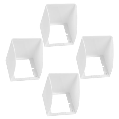 DOITOOL 4 Stück Wasserdichte Steckdosenbox aus Robustem Kunststoff Schutzdose für Außenbereich Mehrfachsteckdose Elektrobox Außen Wetterschutz Steckdosen Schutzhülle von DOITOOL