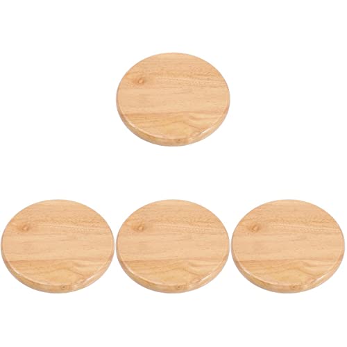 DOITOOL 4 Stücke Holz Barhocker Sitz Ersatz Runder Barhocker Sitz 12 Zoll Stuhl Sitz Ersatz Hocker Sitzfläche Für Barhocker von DOITOOL