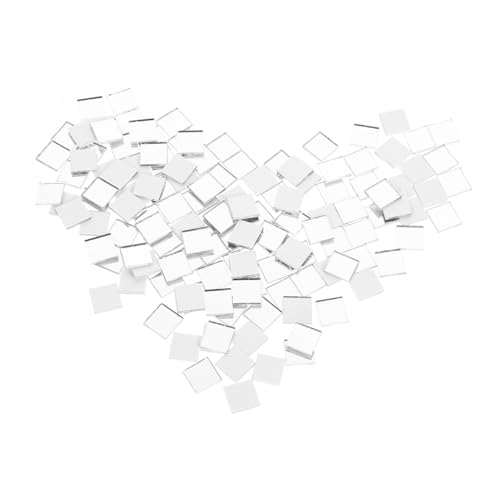 DOITOOL 400 Stück Selbstklebende eckige Spiegelglas Mosaikfliesen Feuerfeste Glassteine für DIY Kunst Handwerk Schmuck Heimdekorationen Lichtreflektierend Sicher DOITOOL 400 Stück Selbstklebende eckige Spiegelglas Mosaikfliesen Feuerfeste Glassteine für DIY Kunst Handwerk Schmuck Heimdekorationen Lichtreflektierend Sicher von DOITOOL