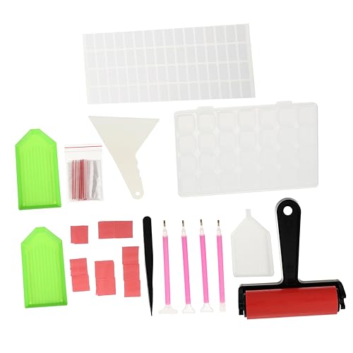 DOITOOL 42stücke Diamant-kunstwerkzeuge Mit Perlenschlitz-tablett Und Strass-DIY-Stift Inklusive Diamantmalerei-malwerkzeug Und Strass-punktierstift Für Einfache Anwendung von DOITOOL