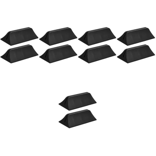DOITOOL 5 Sätze Desktop Mobile Clip Raumteiler Schreibtischklemme Trennwandhalterung Für Den Schreibtisch Trennwand Für Den Schreibtisch Clips Sichtschutz-Clip Plastik Schwarz 2 Stücke * 5 von DOITOOL