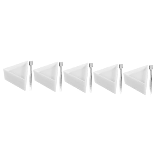 DOITOOL 5 Sätze Diamant Malerei Perlen Sortier Triangulare Kunststoff Tabletts mit Werkzeugen für DIY Handwerk und Kunstprojekte für Strass und Perlen DOITOOL 5 Sätze Diamant Malerei Perlen Sortier Triangulare Kunststoff Tabletts mit Werkzeugen für DIY Handwerk und Kunstprojekte für Strass und Perlen von DOITOOL