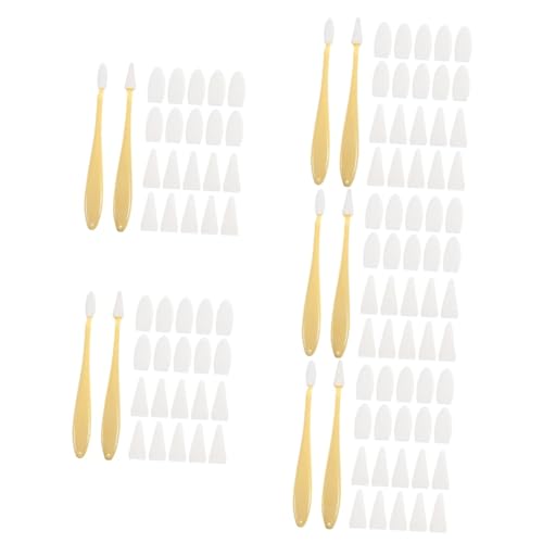 DOITOOL 5 Sätze Malwerkzeug-Set Reiben Mischstäbe Skizzenwerkzeuge Mischwerkzeuge zum Zeichnen skizzieren Kunst Fall Mixerstumpf Papiermixer Skizzentücher, Stifte pp Yellow von DOITOOL