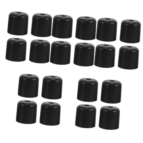 DOITOOL 5 Sätze Möbelbeine Beine Für Möbelschränke Nivellierfüße Für Möbel Schwarze Beine Für Möbel Kommode Furniture Legs Schrank Beine Couch Füße Ersatz-couchbeine Pp Black 4 Stück * 5 von DOITOOL
