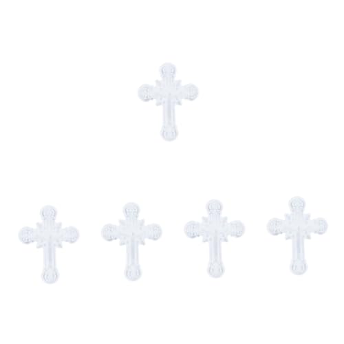 DOITOOL 5 Stück Kreuz Silikonform Wanddekoration Schimmel geformte Formen handwerkliche Form Handwerk Formenbau Silikonformen 3d Epoxidform für DIY wiederverwendbare Form Kieselgel Weiß DOITOOL 5 Stück Kreuz Silikonform Wanddekoration Schimmel geformte Formen handwerkliche Form Handwerk Formenbau Silikonformen 3d Epoxidform für DIY wiederverwendbare Form Kieselgel Weiß von DOITOOL