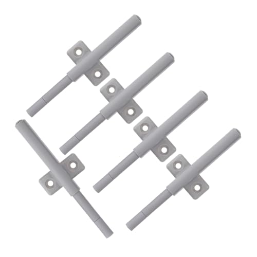 DOITOOL 5 Stück Teiliges Magnetische Schranktür Verschlüsse Push To Open Funktion Federmechanismus für Einfache Bedienung Seitliche Montage Geeignet für Küchenschränke und Möbel von DOITOOL