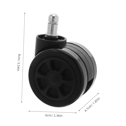 DOITOOL 5 Stück Teiliges Schwenkbare Ersatzräder für Computerstühle Leise Kratzfest Robust Geeignet für Hartböden und Teppiche Einfache Installation Langlebige Möbelrollen DOITOOL 5 Stück Teiliges Schwenkbare Ersatzräder für Computerstühle Leise Kratzfest Robust Geeignet für Hartböden und Teppiche Einfache Installation Langlebige Möbelrollen von DOITOOL