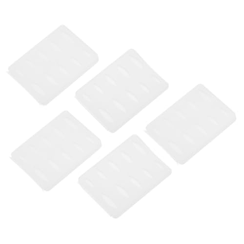 DOITOOL 5 Stück Teiliges Silikon Iris Formen für DIY Puppenaugen Gießen Epoxidharz Silikonform Langlebig Einfach zu Reinigen Kreativ Gestalten von DOITOOL