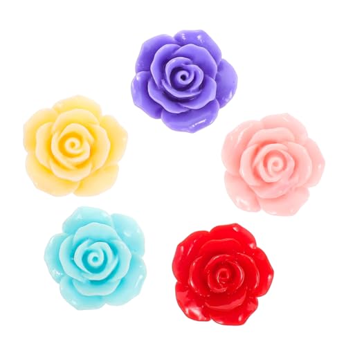 DOITOOL 5stücke Magnet-abdeckungshalter Für Diamantmalerei Rosenform Magnet Für Diamanthandwerk Diamant-zeichenfixierer Für DIY-diamantmalerei von DOITOOL