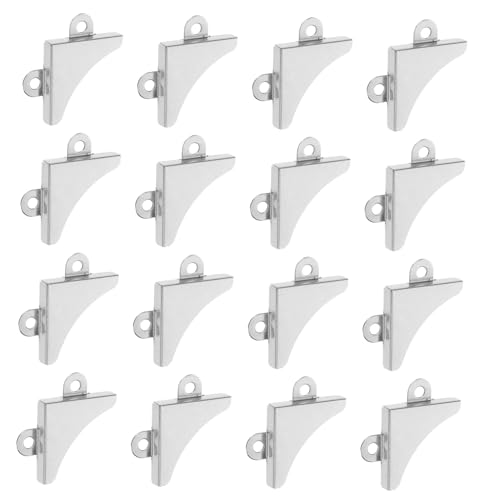 DOITOOL 50 Stück Teiliges Metall Schwerlast Montagehalterungen für Glas badezimmerspiegel Kompatibel mit Verschiedenen Stärken Rostbeständig DIY freundlich Modernes Design DOITOOL 50 Stück Teiliges Metall Schwerlast Montagehalterungen für Glas badezimmerspiegel Kompatibel mit Verschiedenen Stärken Rostbeständig DIY freundlich Modernes Design von DOITOOL