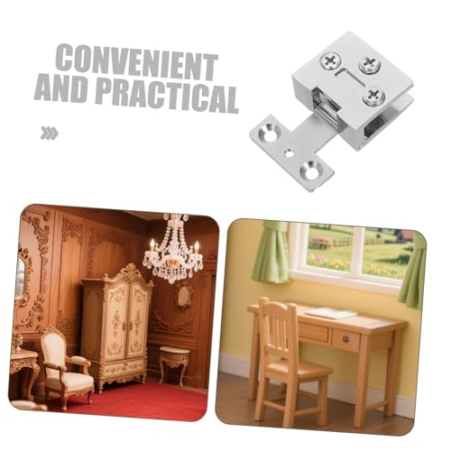 DOITOOL 50 Stück Teiliges Mini Scharnier Vintage Stil Metall Scharniere für Schmuckkästchen Holzboxen Modellbau DIY Zubehör Vielseitig Einsetzbar Einfache Montage DOITOOL 50 Stück Teiliges Mini Scharnier Vintage Stil Metall Scharniere für Schmuckkästchen Holzboxen Modellbau DIY Zubehör Vielseitig Einsetzbar Einfache Montage von DOITOOL