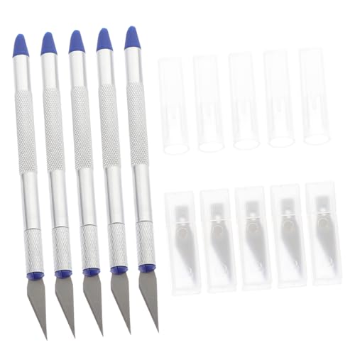 DOITOOL 5sätze Cutterstift Für Professionelle Gravurwerkzeuge Schneidwerkzeuge Und DIY-bastelwerkzeuge Für Papierschneiden Und Scrapbooking-projekte Mehrzweckwerkzeug Für Kunst von DOITOOL