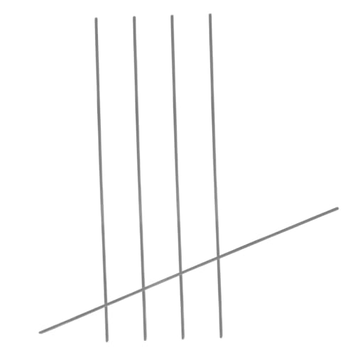 DOITOOL Wolframdraht 2mm 5 Stück Hitzebeständiges Ofenzubehör für Keramik und Schmuckherstellung Langlebig für Basteln Aufhängen und Brennen Geeignet für Verschiedene Ofentypen 20cm Länge Trägt 25–30g von DOITOOL