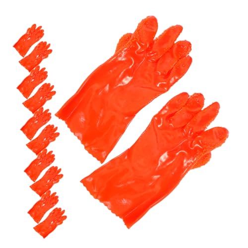 DOITOOL 6 Paare Hochleistungs Rohrreinigungshandschuhe Wasserdichte Rutschfeste Abriebfeste Schlangenform Handschuhe für Sanitär und Industrieanwendungen DOITOOL 6 Paare Hochleistungs Rohrreinigungshandschuhe Wasserdichte Rutschfeste Abriebfeste Schlangenform Handschuhe für Sanitär und Industrieanwendungen von DOITOOL