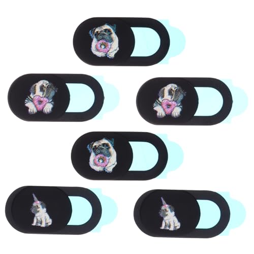 DOITOOL 6stücke Hunde-Computer-Telefon-Webcam-Abdeckung Webcam-sichtschutz Sichtschutzaufkleber Kameraabdeckung Haltbar Einfach Anbringen DOITOOL 6stücke Hunde-Computer-Telefon-Webcam-Abdeckung Webcam-sichtschutz Sichtschutzaufkleber Kameraabdeckung Haltbar Einfach Anbringen von DOITOOL