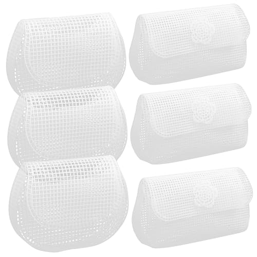 DOITOOL 6stücke Teiliges Kunststoffgitter Für Handarbeit DIY-mesh-blätter Für Häkelhandtaschen Untersetzer Und Mehr Zum Schneiden Und Anpassen von DOITOOL