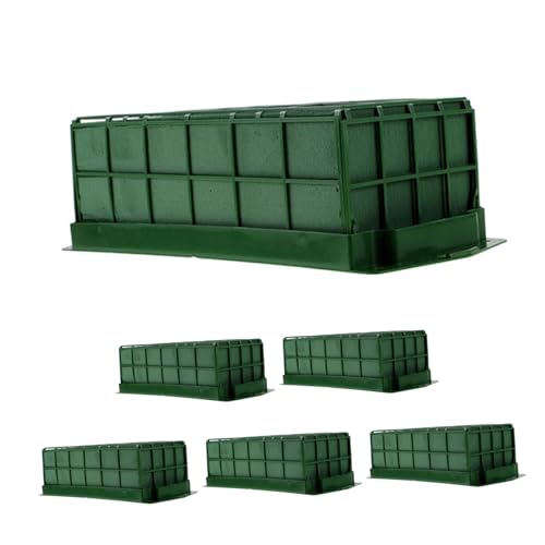 DOITOOL 6 Stück Blumenschaumkäfige Rechteckig Floraler Schaumstoffhalter für Frische Blumen Stabiler Kunststoff-Schaum-Mix Langlebig Pflegeleicht für Tischdekoration und Wandmontage DOITOOL 6 Stück Blumenschaumkäfige Rechteckig Floraler Schaumstoffhalter für Frische Blumen Stabiler Kunststoff-Schaum-Mix Langlebig Pflegeleicht für Tischdekoration und Wandmontage von DOITOOL