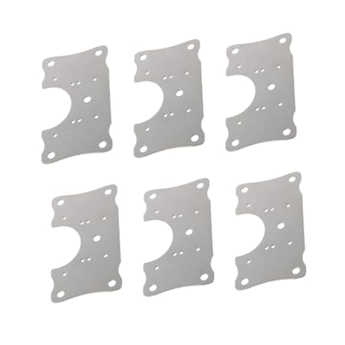 DOITOOL 6 Stück Edelstahl Scharnier Reparaturplatte Robuste Möbelbefestigung Korrosionsbeständig Vielseitig für Küchenschrank Türen Schrankmöbel Möbelreparatur Langlebige DOITOOL 6 Stück Edelstahl Scharnier Reparaturplatte Robuste Möbelbefestigung Korrosionsbeständig Vielseitig für Küchenschrank Türen Schrankmöbel Möbelreparatur Langlebige von DOITOOL