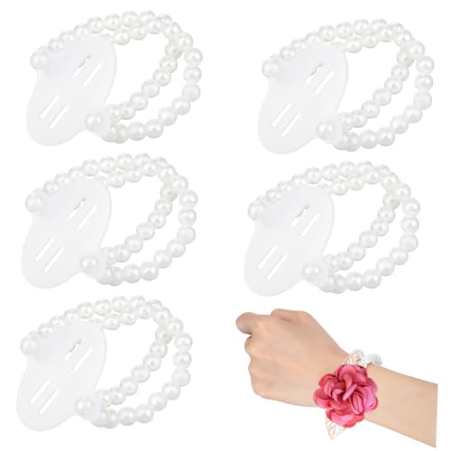 DOITOOL 6stücke Perlen-Corsagen-armbänder Elastische Kunststoffperlen Handgelenk-Corsagen-armbänder Stretch-armbänder Mit Kunstperlen Für Hochzeit Party Abschlussball DOITOOL 6stücke Perlen-Corsagen-armbänder Elastische Kunststoffperlen Handgelenk-Corsagen-armbänder Stretch-armbänder Mit Kunstperlen Für Hochzeit Party Abschlussball von DOITOOL