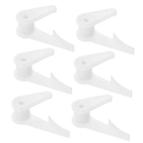 DOITOOL 6er-pack Installationsclips Decken-unterputz-lampenschirmclips Kunststoffverschlüsse Für -deckenlampen Hardware-zubehör von DOITOOL