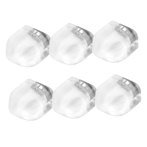 DOITOOL 6 Stück Magnetische Türstopper Transparent aus Silikon Selbstklebend Schallabsorbierend Stoßdämpfend ohne Bohren für Schlafzimmer und Büro Wand Bodenschutz DOITOOL 6 Stück Magnetische Türstopper Transparent aus Silikon Selbstklebend Schallabsorbierend Stoßdämpfend ohne Bohren für Schlafzimmer und Büro Wand Bodenschutz von DOITOOL