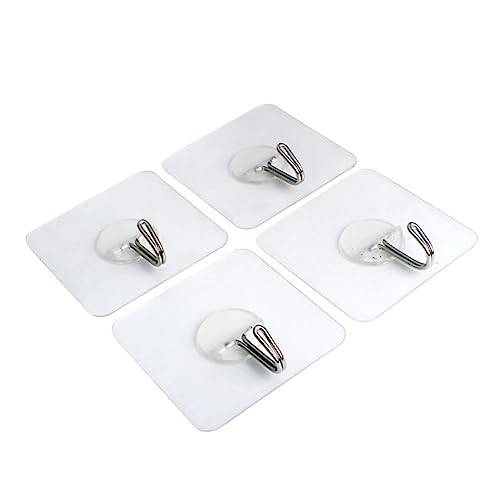 DOITOOL 6 Stück Starker klebriger Haken Wandhaken aufkleben Selbstklebende Haken für hohe Beanspruchung selbstklebende Kleiderhaken Selbstklebende Wandhaken, robust kleine Klebehaken DOITOOL 6 Stück Starker klebriger Haken Wandhaken aufkleben Selbstklebende Haken für hohe Beanspruchung selbstklebende Kleiderhaken Selbstklebende Wandhaken, robust kleine Klebehaken von DOITOOL