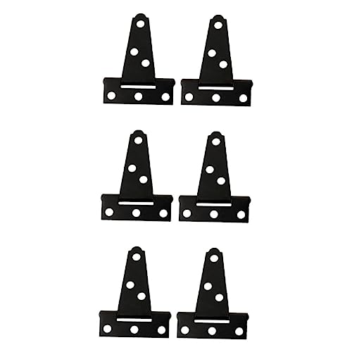DOITOOL 6 Stück T Set Robuste Möbel Scharniere Kohlenstoffstahl für Schränke Kleiderschränke und Beschichtung für Langlebigkeit Einfache Installation für Vielseitige Anwendung DOITOOL 6 Stück T Set Robuste Möbel Scharniere Kohlenstoffstahl für Schränke Kleiderschränke und Beschichtung für Langlebigkeit Einfache Installation für Vielseitige Anwendung von DOITOOL