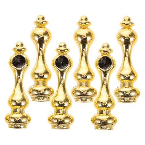 DOITOOL 6 Stück Teiliges Geländerverbinder Zinklegierung für Möbel und Weinschränke Metallpfostenkappen für Glasgeländer Installieren Modern und Langlebig DOITOOL 6 Stück Teiliges Geländerverbinder Zinklegierung für Möbel und Weinschränke Metallpfostenkappen für Glasgeländer Installieren Modern und Langlebig von DOITOOL