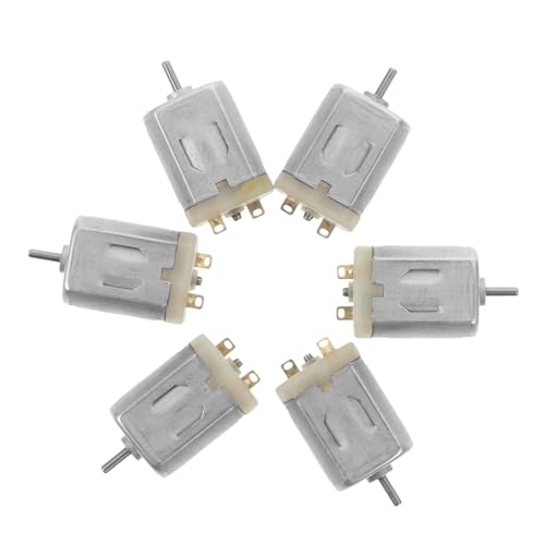 DOITOOL 6 Stück Teiliges Set DIY Elektromotoren für Spielzeugprojekte Dc Motoren für Wissenschaftliche Experimente und Bastelarbeiten für Hobbyisten von DOITOOL