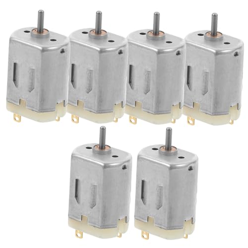DOITOOL 6 Stück Teiliges Set Dc Motoren für Spielzeugzüge Ersatzmotoren für Modellbau Bildungsprojekte Langlebig und Installieren für DIY Projekte von DOITOOL