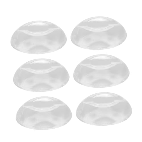 DOITOOL 6 Stück Teiliges Türkantenschutz Selbstklebend Perforationsfrei Wiederverwendbar Stoßdämpfend und Geräuscharm für Türgriffe Wände und Möbel Geeignet von DOITOOL